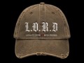L.O.R.D. Distressed Hat
Loyalty Over Rich Desires